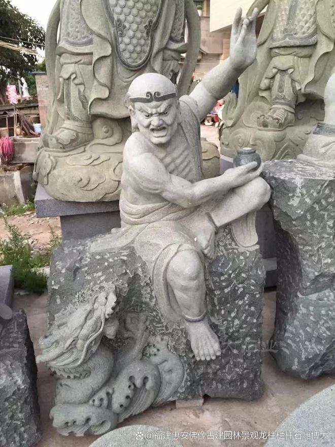 罗汉在民居中的搭配方法pg电子中国石雕十八(图3)